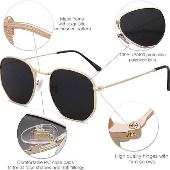 Women\'s  mirrored lens sunglasses main image 8